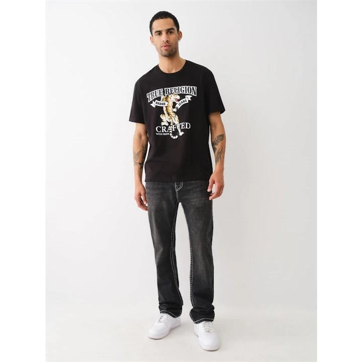 True Religion Super T Triple Logo Straight Jeans 6 True Religion Super T Triple Logo Straight Jeans - Image 4