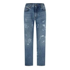 Off-White Distressed Diag Jeans 8 Off-White Distressed Diag Jeans -House Of Fraser Shop 64407703 l