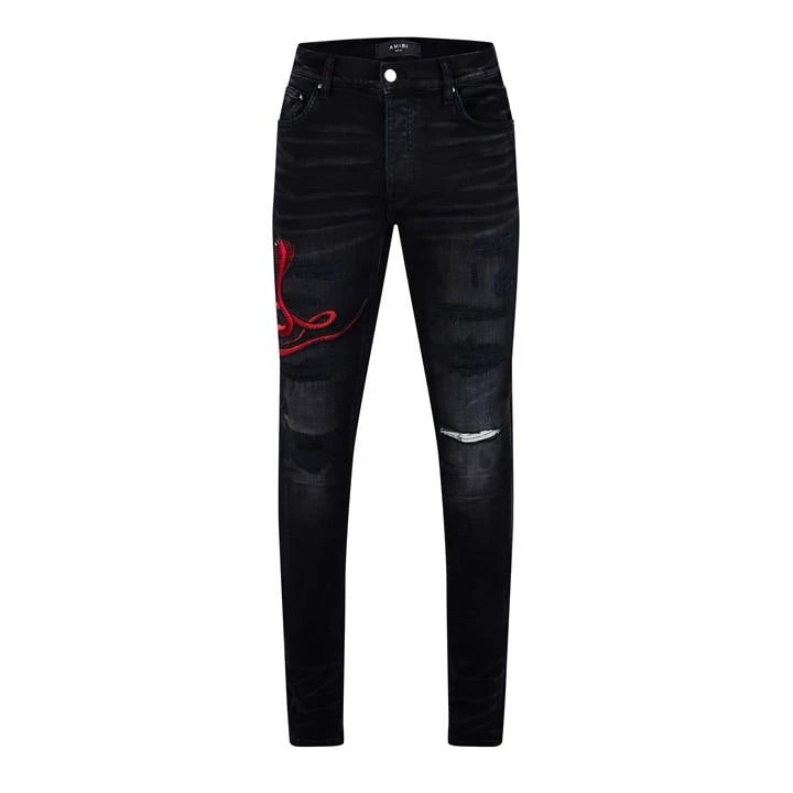 Amiri Snake Skinny Jeans 9 Amiri Snake Skinny Jeans - Image 7