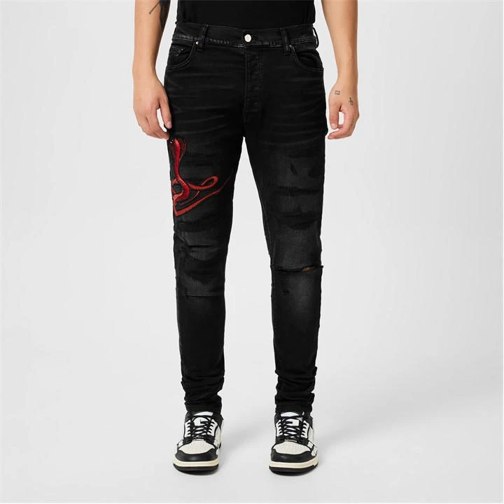 Amiri Snake Skinny Jeans 5 Amiri Snake Skinny Jeans - Image 3