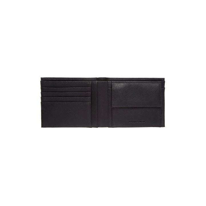 Emporio Armani Regenerated Saffiano Leather Billfold Wallet With Coin Pocket 4 Emporio Armani Regenerated Saffiano Leather Billfold Wallet With Coin Pocket - Image 2