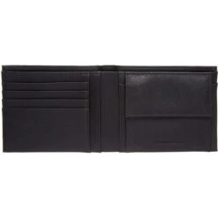 Emporio Armani Regenerated Saffiano Leather Billfold Wallet With Coin Pocket 7 Emporio Armani Regenerated Saffiano Leather Billfold Wallet With Coin Pocket -House Of Fraser Shop 71940003 l a11